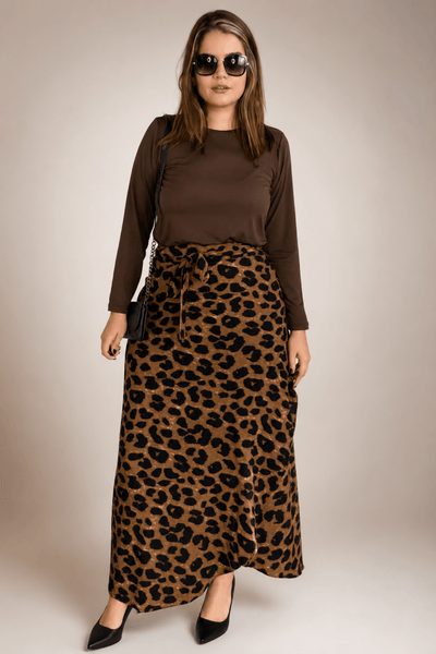 Saia Envelope Oversized Animal Print - Naguirre Shop