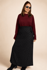 Saia Envelope Oversized de Transpassar - Naguirre Shop