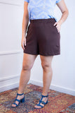 Shorts Regina - Bolsos Laterais em Malha Confort - Naguirre Shop