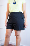 Shorts Regina - Bolsos Laterais em Malha Confort - Naguirre Shop