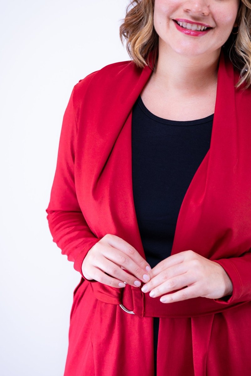 Sobretudo Majestic - Clássico de Manga Longa com Bolsos - Naguirre Shop