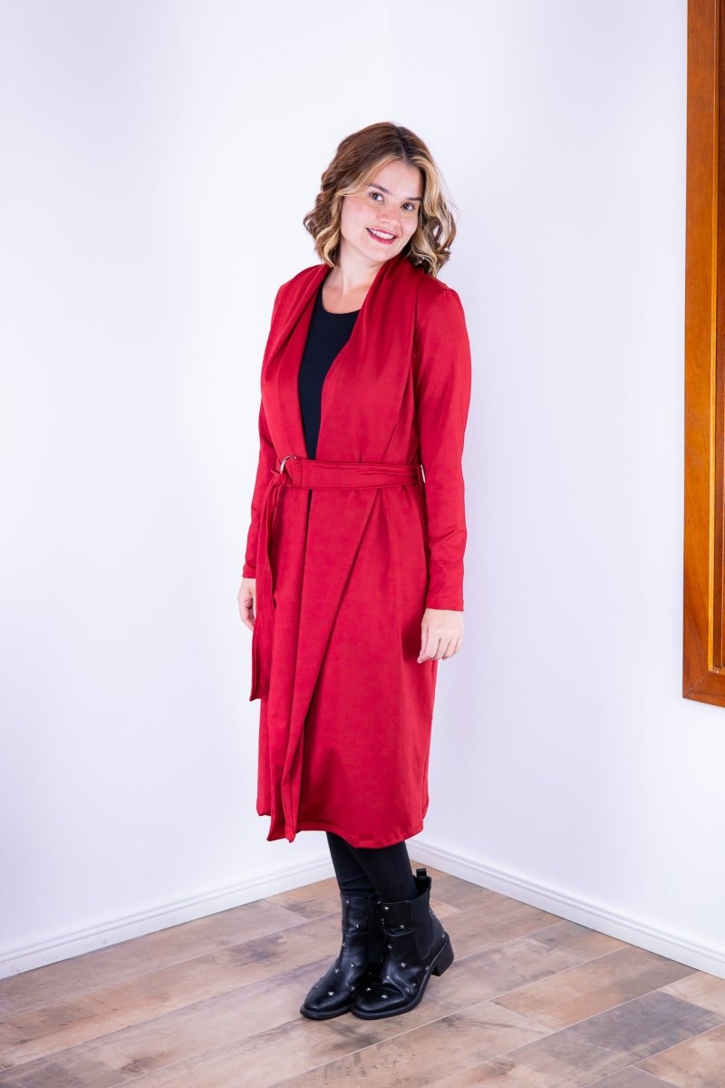 Sobretudo Majestic - Clássico de Manga Longa com Bolsos - Naguirre Shop