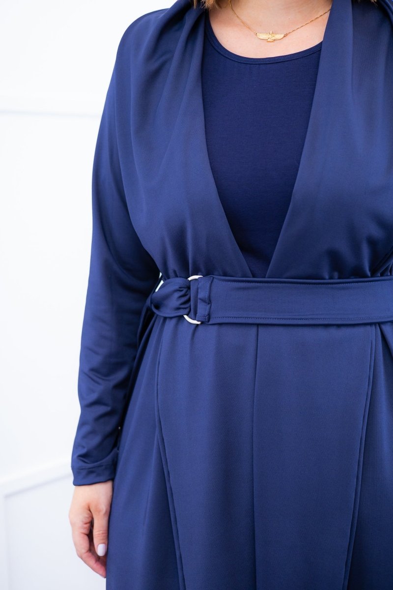 Sobretudo Majestic - Clássico de Manga Longa com Bolsos - Naguirre Shop