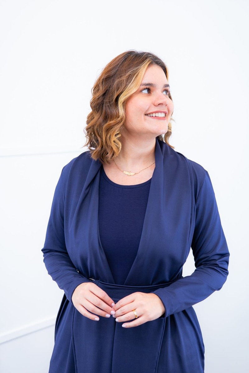 Sobretudo Majestic - Clássico de Manga Longa com Bolsos - Naguirre Shop