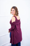 Twin Set Lúcia – Regata + Cardigan em Viscolycra com Bolsos Laterais - Naguirre Shop