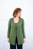 Twin Set Lúcia – Regata + Cardigan em Viscolycra com Bolsos Laterais - Naguirre Shop