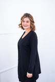 Twin Set Lúcia – Regata + Cardigan em Viscolycra com Bolsos Laterais - Naguirre Shop