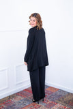 Twin Set Lúcia – Regata + Cardigan em Viscolycra com Bolsos Laterais - Naguirre Shop