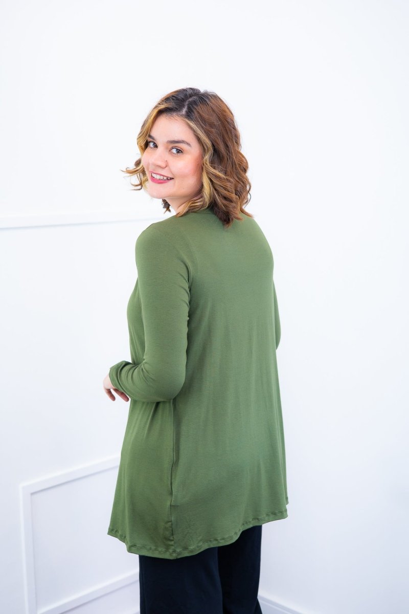 Twin Set Lúcia – Regata + Cardigan em Viscolycra com Bolsos Laterais - Naguirre Shop