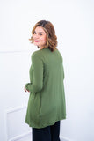 Twin Set Lúcia – Regata + Cardigan em Viscolycra com Bolsos Laterais - Naguirre Shop