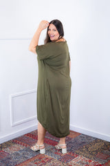 Vestido Alicia Signature – Mullet em Viscolycra com Manga Japonesa - Naguirre Shop
