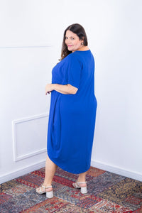 Vestido Alicia Signature – Mullet em Viscolycra com Manga Japonesa - Naguirre Shop