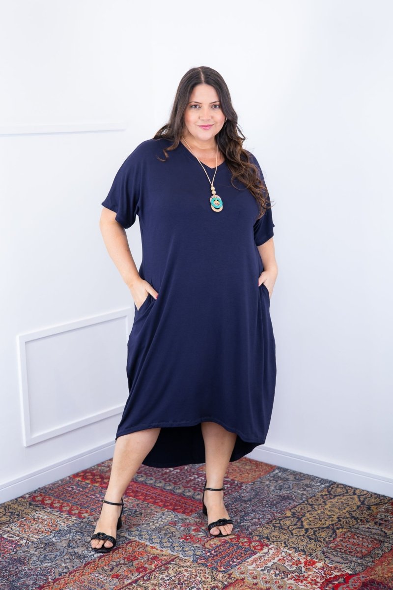 Vestido Alicia Signature – Mullet em Viscolycra com Manga Japonesa - Naguirre Shop