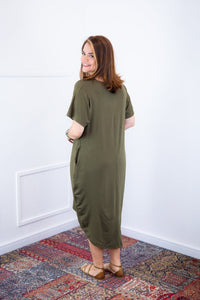 Vestido Alicia Signature – Mullet em Viscolycra com Manga Japonesa - Naguirre Shop