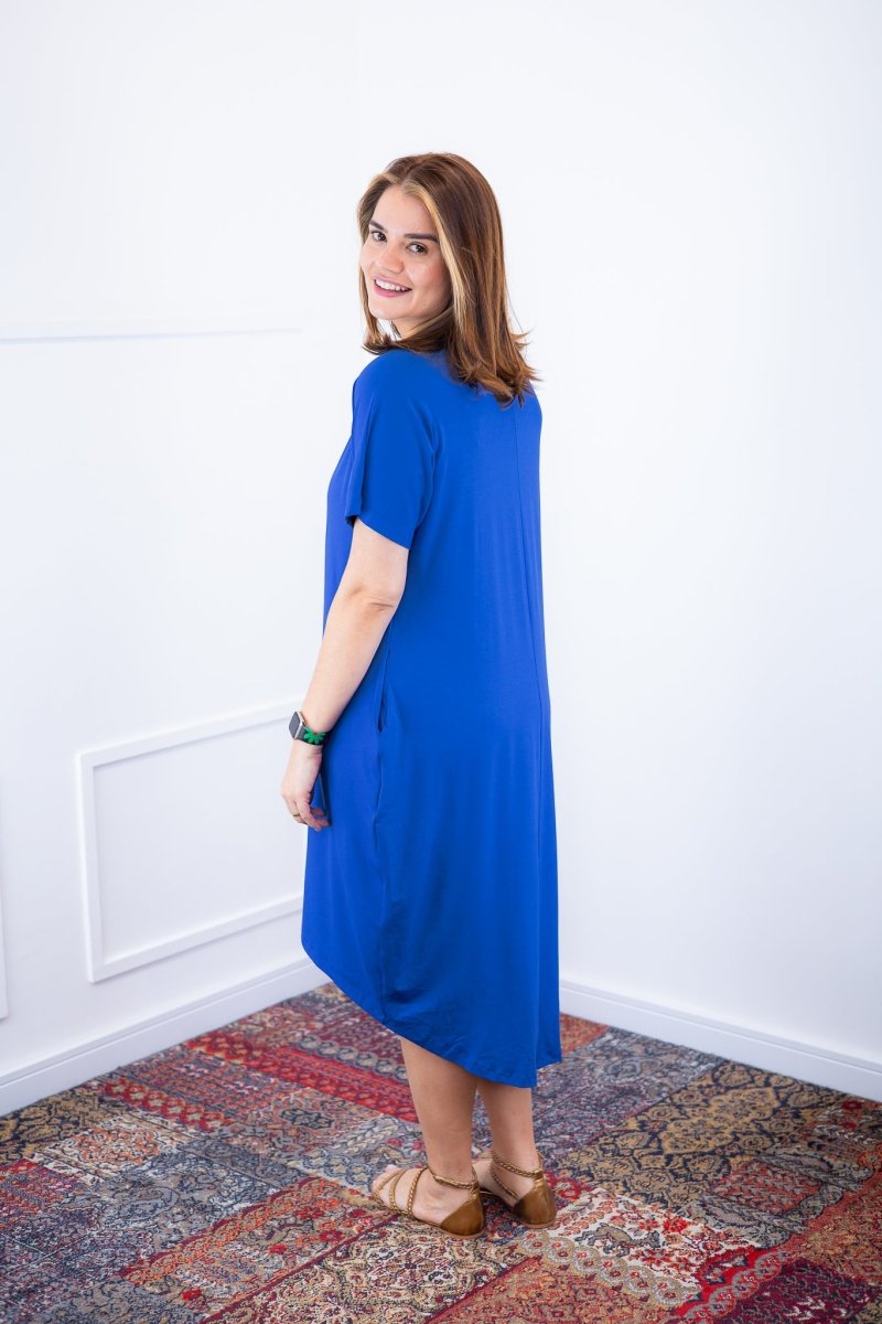 Vestido Alicia Signature – Mullet em Viscolycra com Manga Japonesa - Naguirre Shop