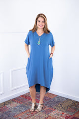Vestido Alicia Signature – Mullet em Viscolycra com Manga Japonesa - Naguirre Shop