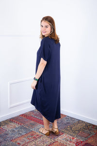 Vestido Alicia Signature – Mullet em Viscolycra com Manga Japonesa - Naguirre Shop
