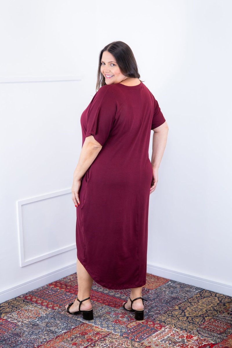 Vestido Alicia Signature – Mullet em Viscolycra com Manga Japonesa - Naguirre Shop