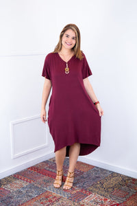 Vestido Alicia Signature – Mullet em Viscolycra com Manga Japonesa - Naguirre Shop