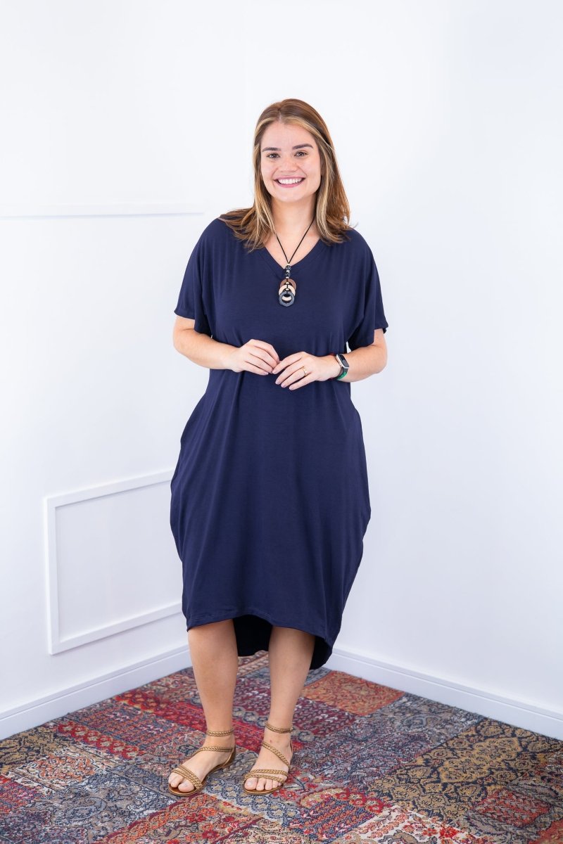 Vestido Alicia Signature – Mullet em Viscolycra com Manga Japonesa - Naguirre Shop