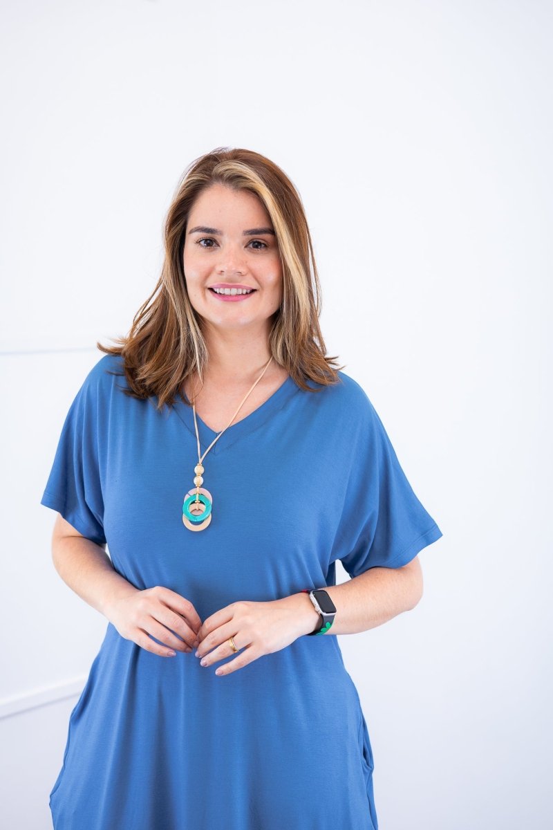 Vestido Alicia Signature – Mullet em Viscolycra com Manga Japonesa - Naguirre Shop