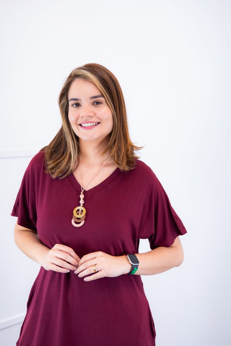 Vestido Alicia Signature – Mullet em Viscolycra com Manga Japonesa - Naguirre Shop