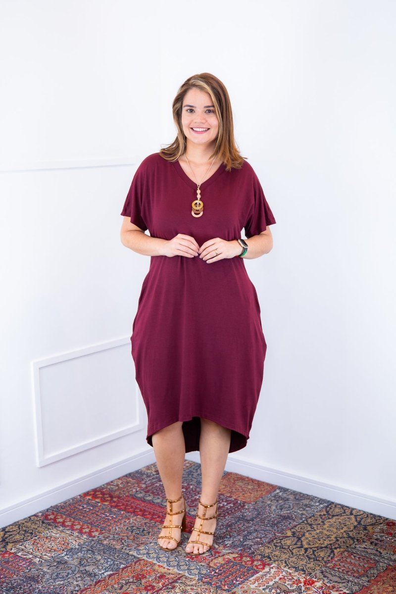 Vestido Alicia Signature – Mullet em Viscolycra com Manga Japonesa - Naguirre Shop