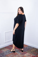 Vestido Alicia Signature – Mullet em Viscolycra com Manga Japonesa - Naguirre Shop