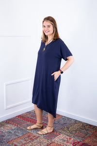 Vestido Alicia Signature – Mullet em Viscolycra com Manga Japonesa - Naguirre Shop