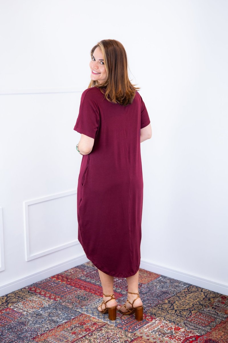 Vestido Alicia Signature – Mullet em Viscolycra com Manga Japonesa - Naguirre Shop