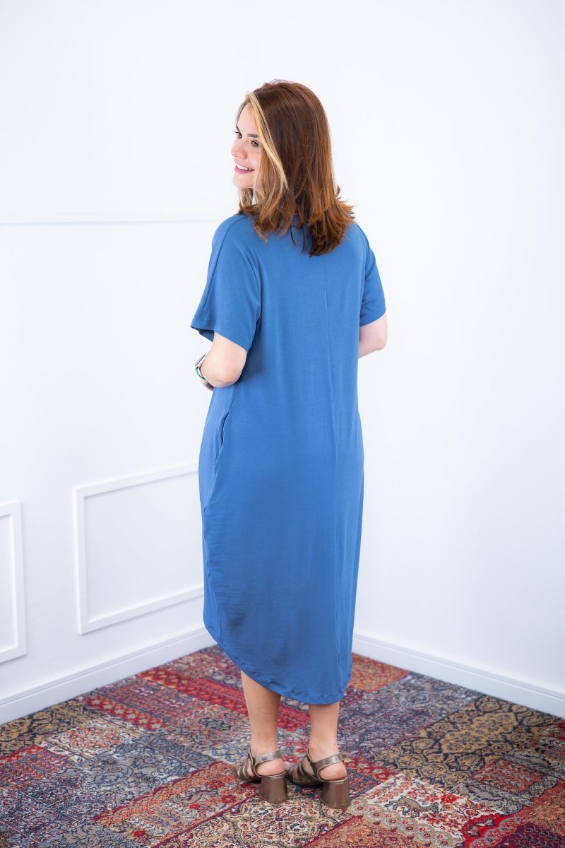 Vestido Alicia Signature – Mullet em Viscolycra com Manga Japonesa - Naguirre Shop