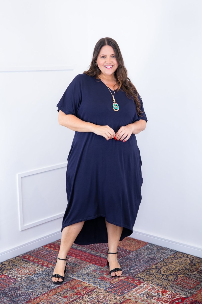 Vestido Alicia Signature – Mullet em Viscolycra com Manga Japonesa - Naguirre Shop