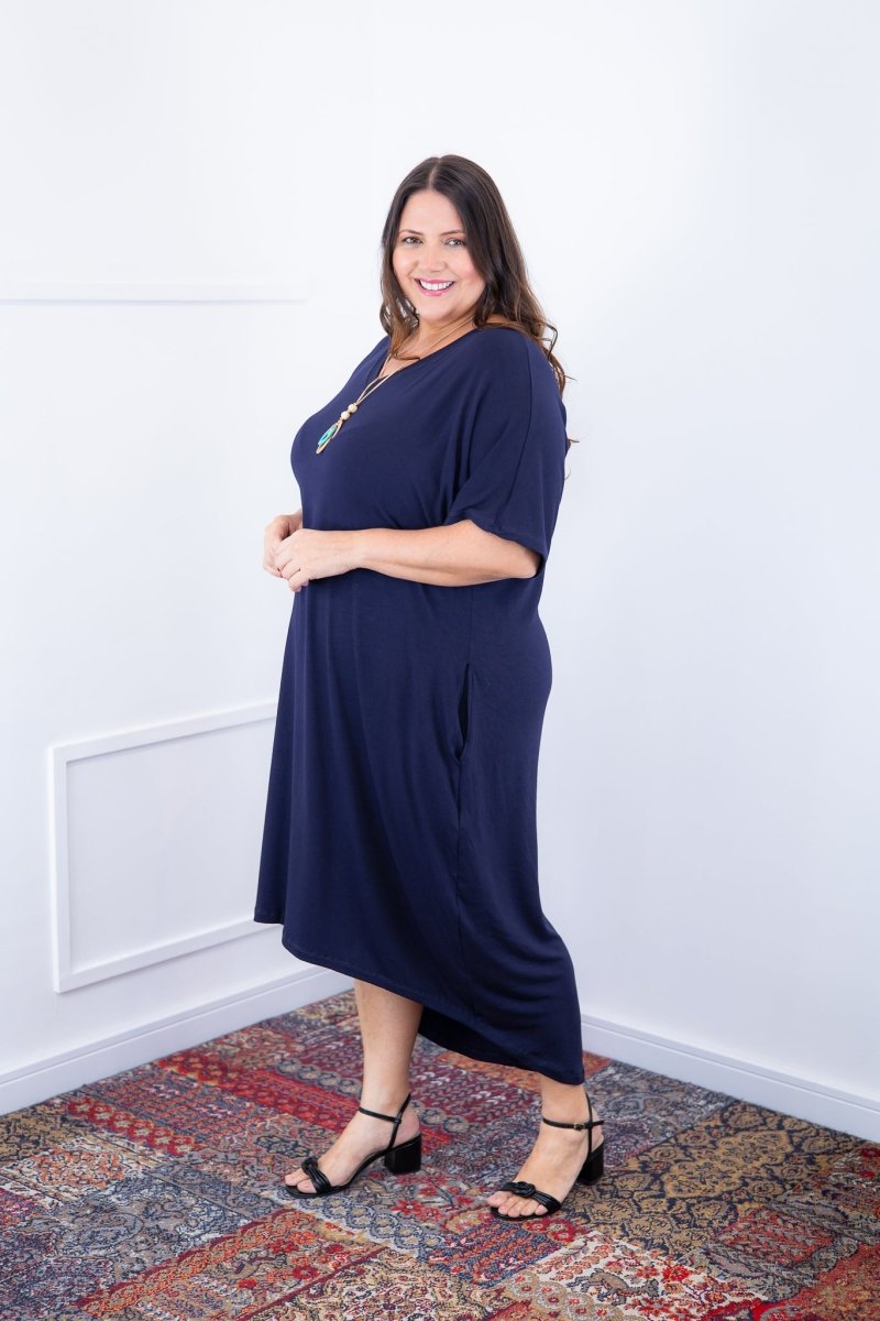 Vestido Alicia Signature – Mullet em Viscolycra com Manga Japonesa - Naguirre Shop