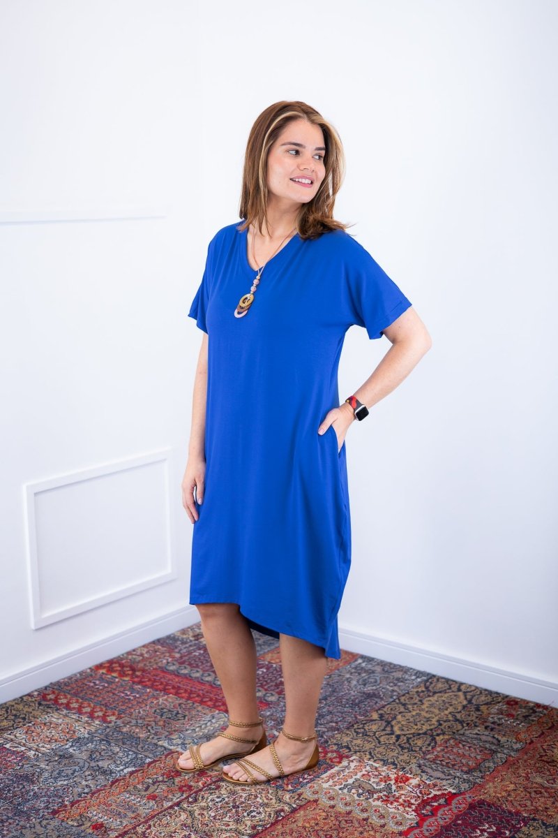 Vestido Alicia Signature – Mullet em Viscolycra com Manga Japonesa - Naguirre Shop