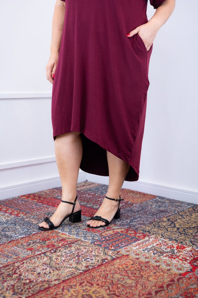 Vestido Alicia Signature – Mullet em Viscolycra com Manga Japonesa - Naguirre Shop