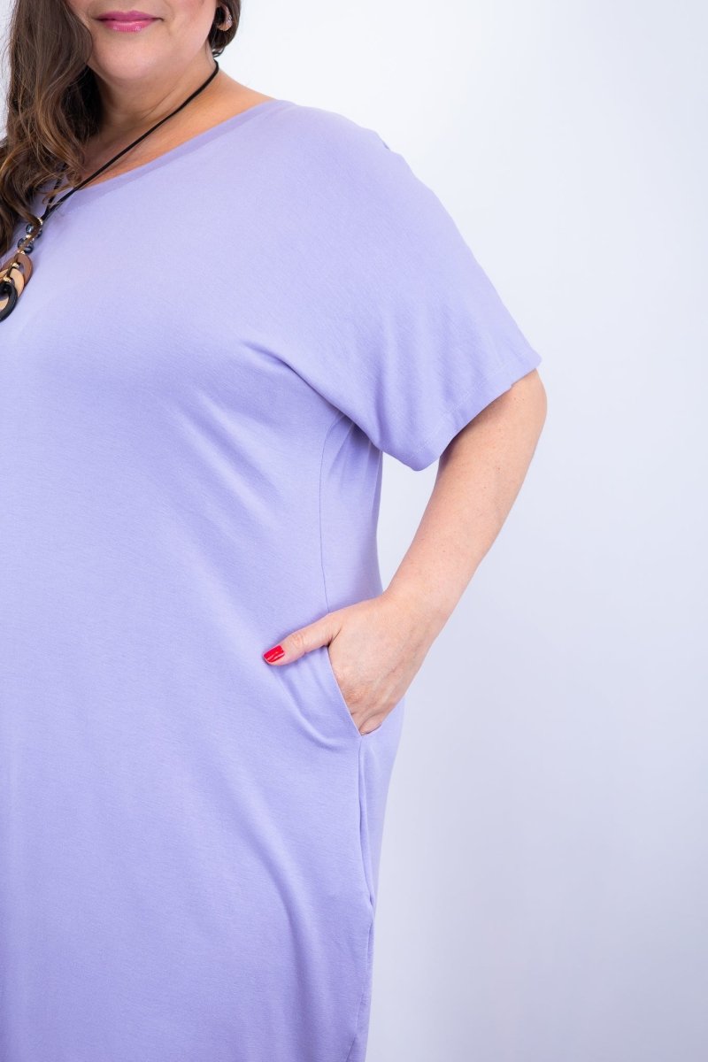 Vestido Alicia Signature – Mullet em Viscolycra com Manga Japonesa - Naguirre Shop