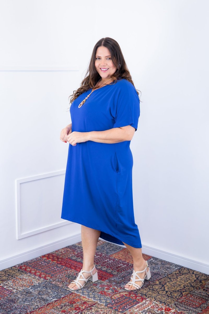 Vestido Alicia Signature – Mullet em Viscolycra com Manga Japonesa - Naguirre Shop