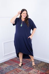 Vestido Alicia Signature – Mullet em Viscolycra com Manga Japonesa - Naguirre Shop
