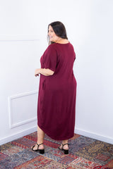 Vestido Alicia Signature – Mullet em Viscolycra com Manga Japonesa - Naguirre Shop