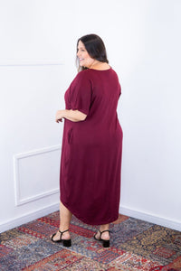 Vestido Alicia Signature – Mullet em Viscolycra com Manga Japonesa - Naguirre Shop