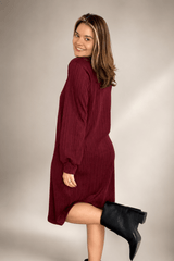 Vestido Amanda - Manga Longa em Lãzinha Mousse - Naguirre Shop
