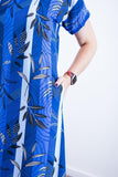 Vestido Antonella – Decote V com Fendas Laterais em Malha Confort - Naguirre Shop