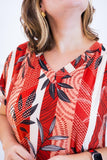 Vestido Antonella – Decote V com Fendas Laterais em Malha Confort - Naguirre Shop