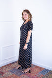 Vestido Antonella – Decote V com Fendas Laterais em Malha Confort - Naguirre Shop