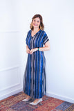Vestido Antonella – Decote V com Fendas Laterais em Malha Confort - Naguirre Shop