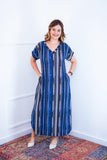 Vestido Antonella – Decote V com Fendas Laterais em Malha Confort - Naguirre Shop