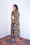 Vestido Antonella – Decote V com Fendas Laterais em Malha Confort - Naguirre Shop
