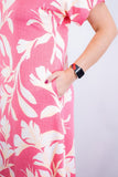 Vestido Antonella – Decote V com Fendas Laterais em Malha Confort Deluxe - Naguirre Shop