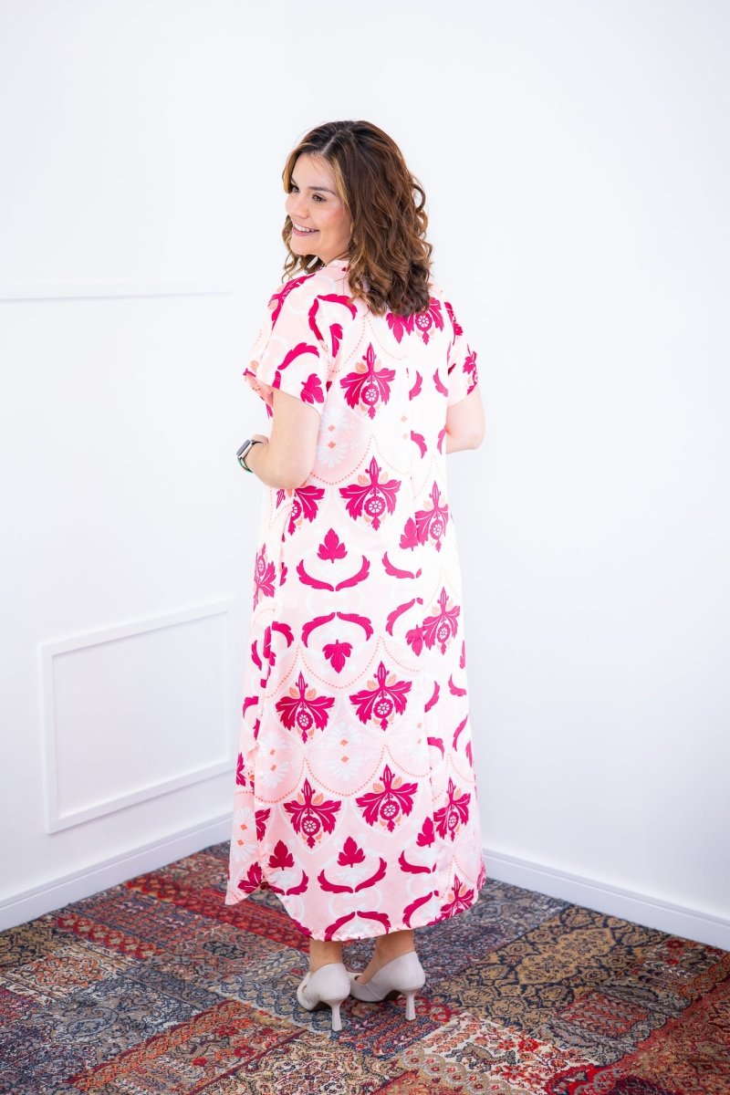 Vestido Antonella – Decote V com Fendas Laterais em Malha Confort Deluxe - Naguirre Shop