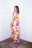 Vestido Antonella – Decote V com Fendas Laterais em Malha Confort Deluxe - Naguirre Shop